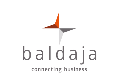 Baldaja Logo Claim zentriert 4c